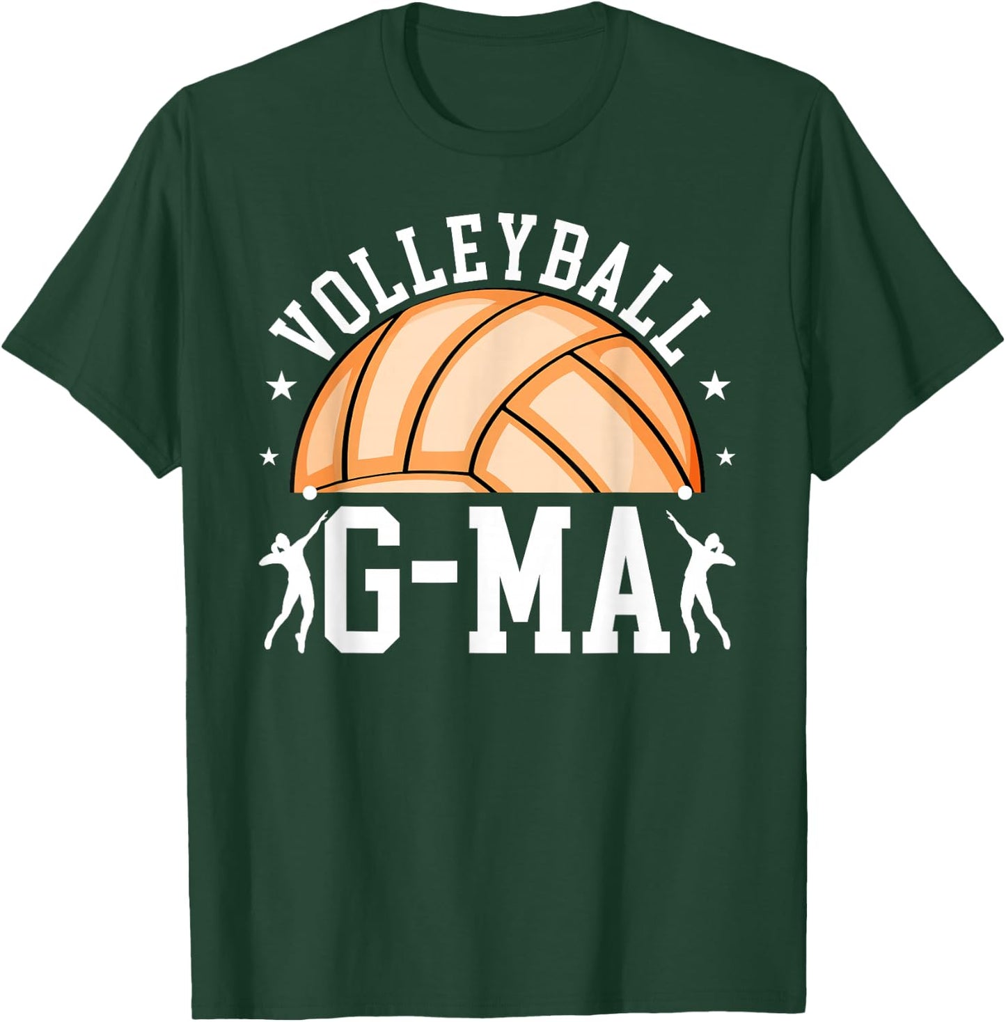 Volleyball G-Ma Proud G-Ma Of A Volleyball Player G-Ma T-Shirt - T-Shirt | Forest