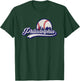 Vintage Distressed Philly Baseball Lovers T-Shirt - T-Shirt | Forest
