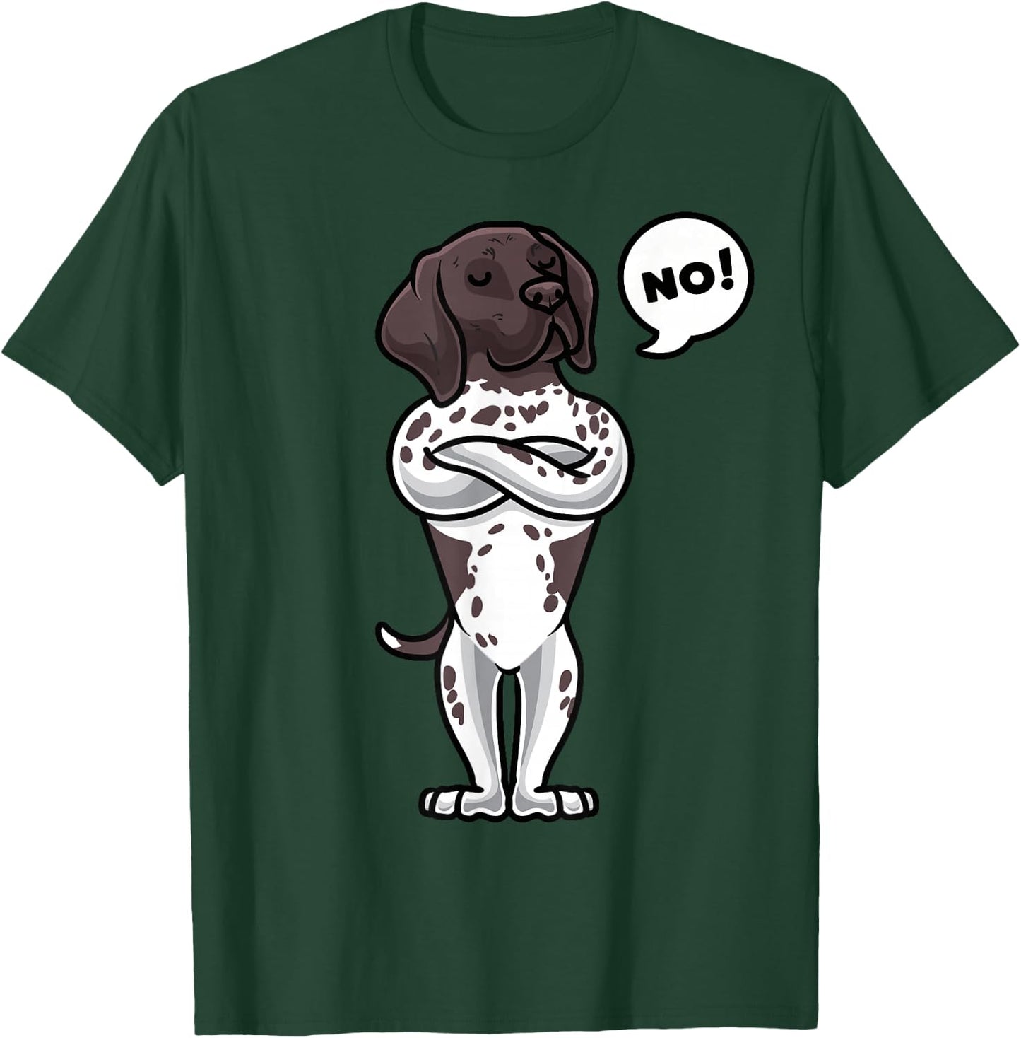 Sturer German Shorthair Dog Owner T-Shirt - T-Shirt | Forest