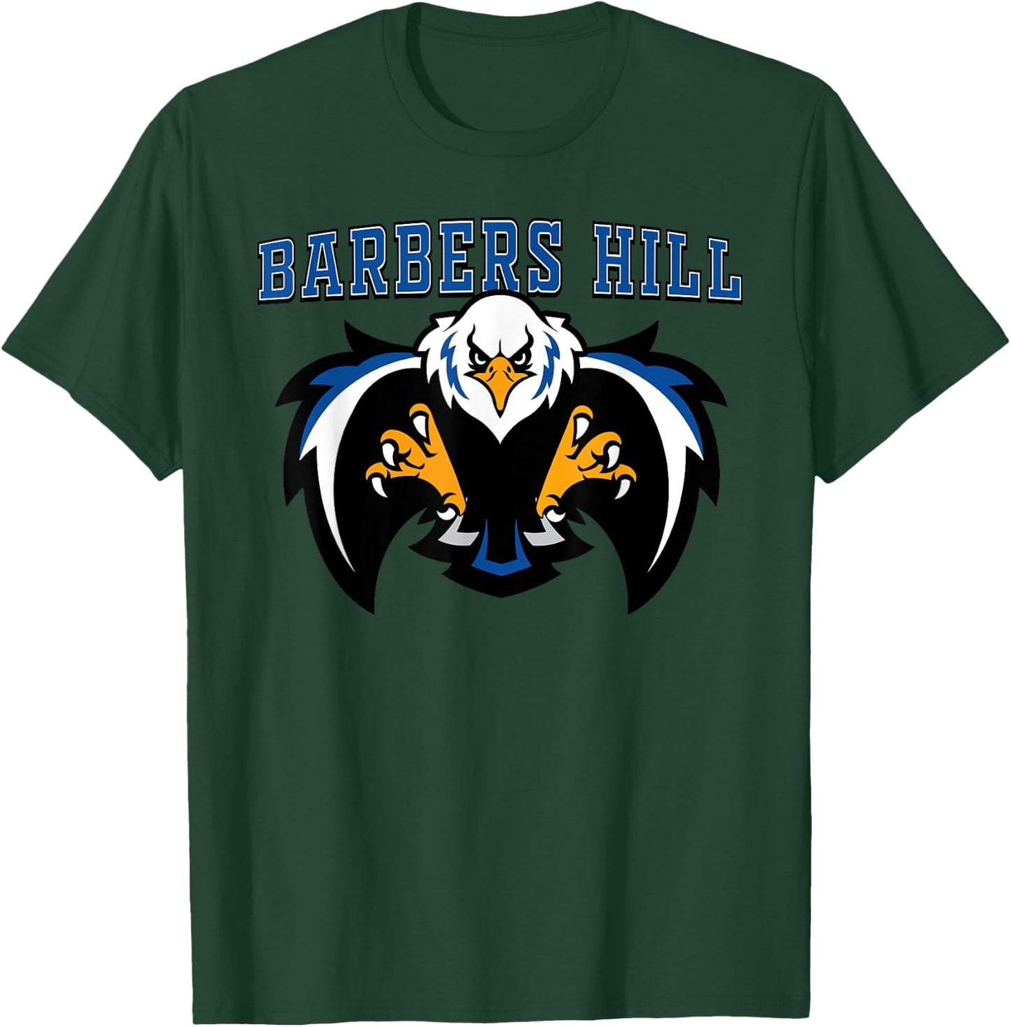 Barbers Hill Eagles High School Team Spirit T-Shirt - T-Shirt | Forest