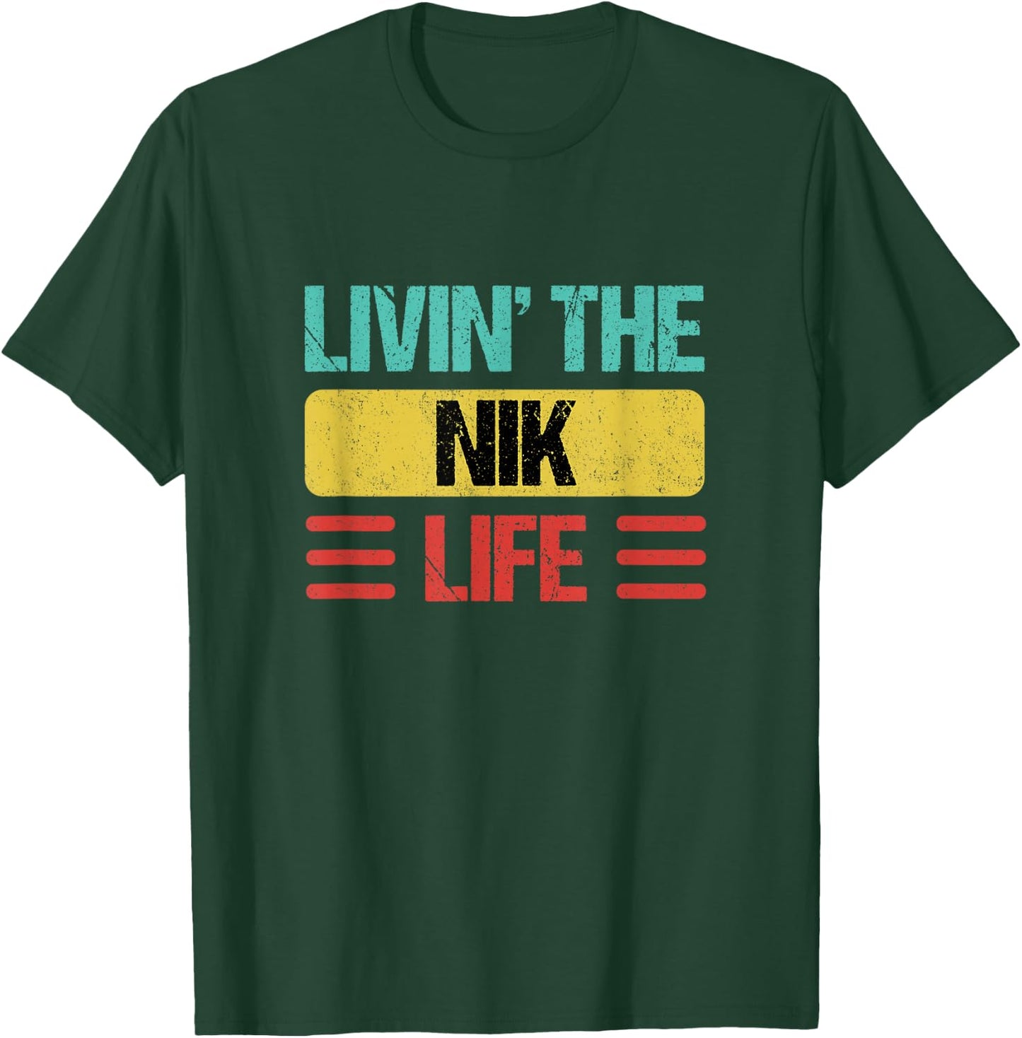 Nik Name T-Shirt - T-Shirt | Forest