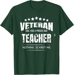 I'm a Teacher and a Veteran Women T-Shirt - T-Shirt | Forest