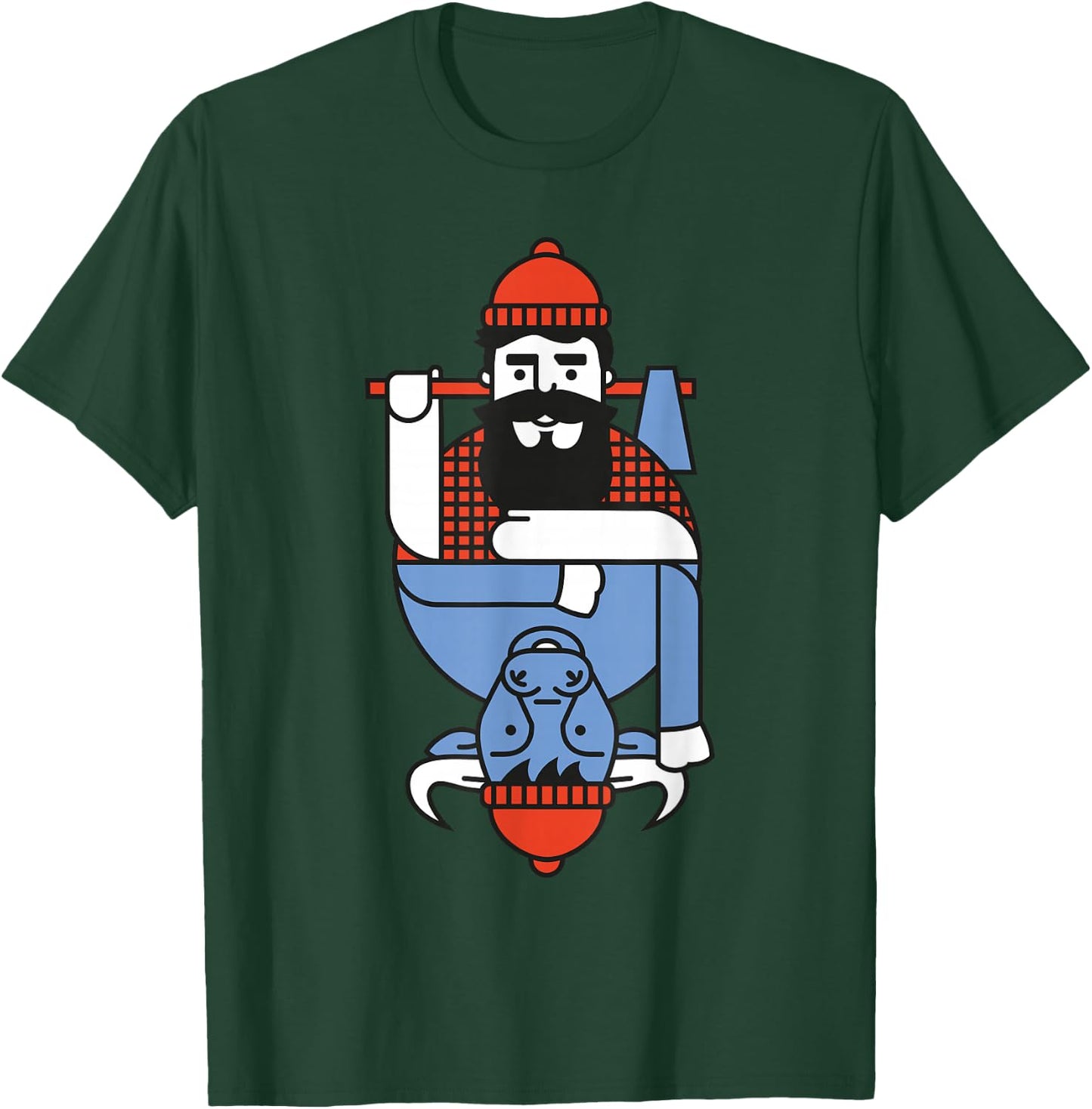 Minnesota Paul Babe Vintage T-Shirt - T-Shirt | Forest