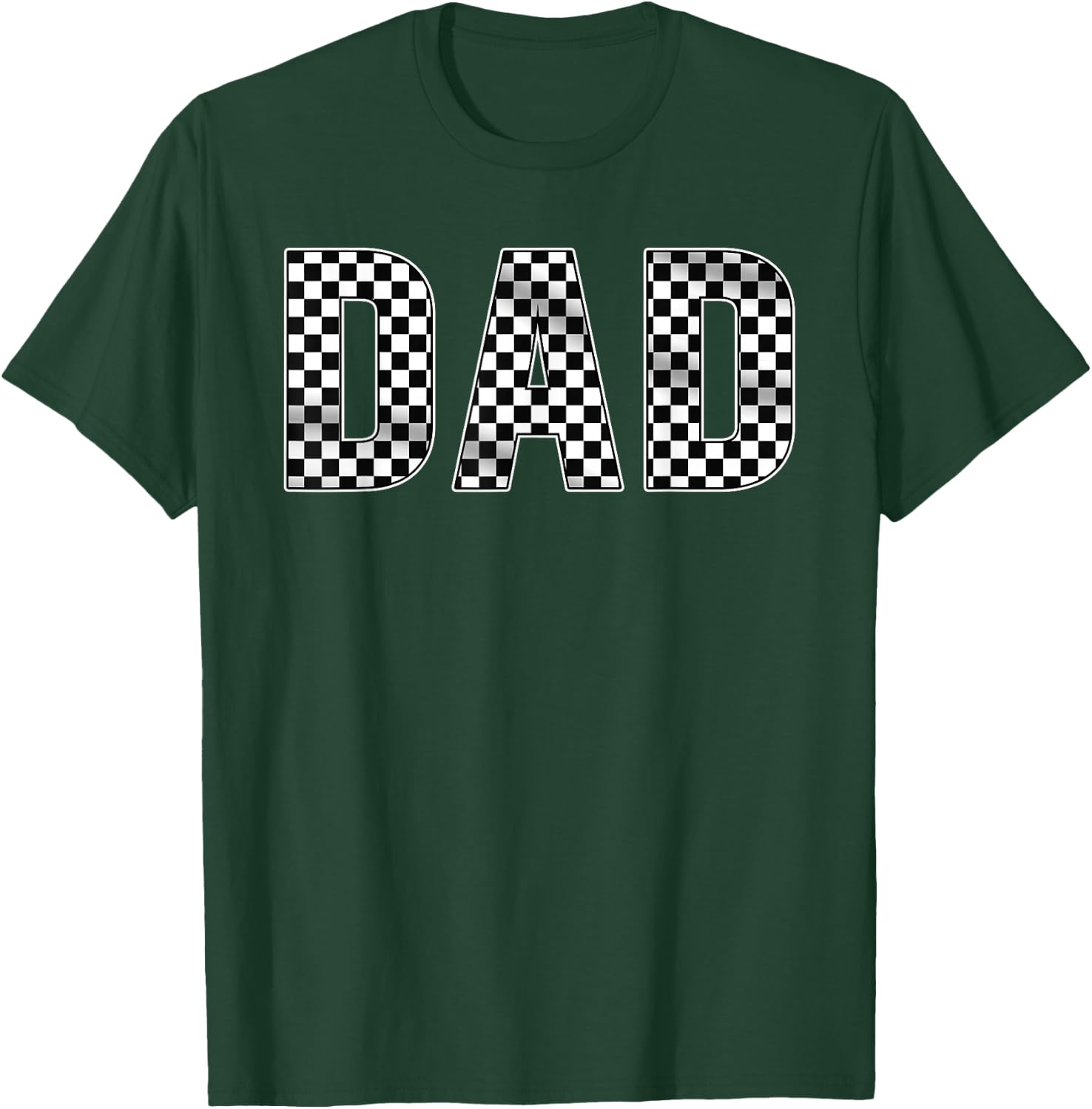 Pit Crew Dad Racing Car Family Matching Birthday Party T-Shirt - T-Shirt | Forest