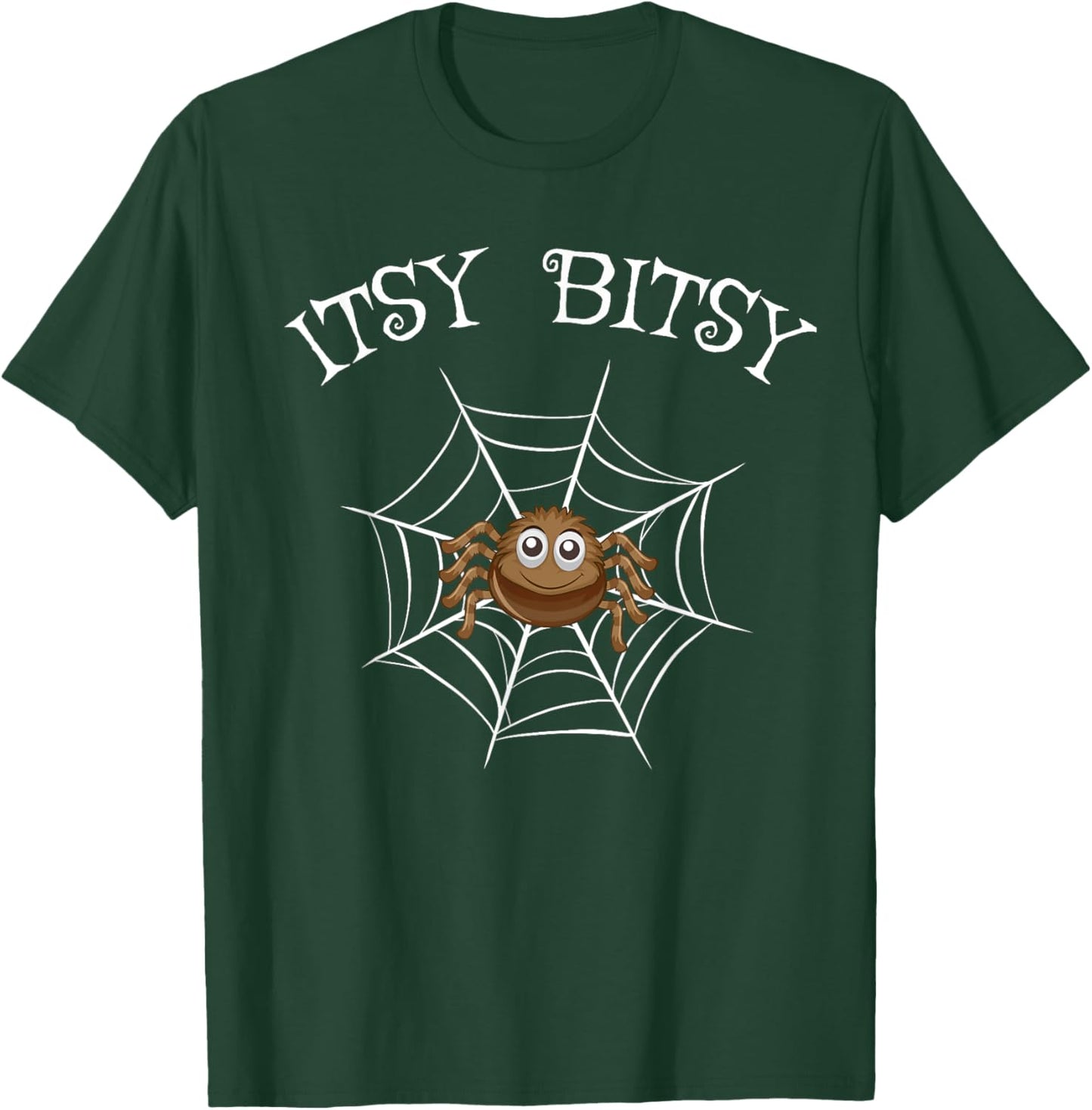 Itsy Bitsy - Nursery Costumes Rhyme for Kids Spider T-Shirt - T-Shirt | Forest