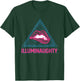 Illuminaughty Black -Adults Modern Lightweight Classic Fit Short Sleeve T-Shirt - T-Shirt | Forest