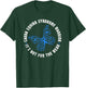 Cauda Equina Syndrome Warrior Blue Ribbon Butterfly T-Shirt - T-Shirt | Forest