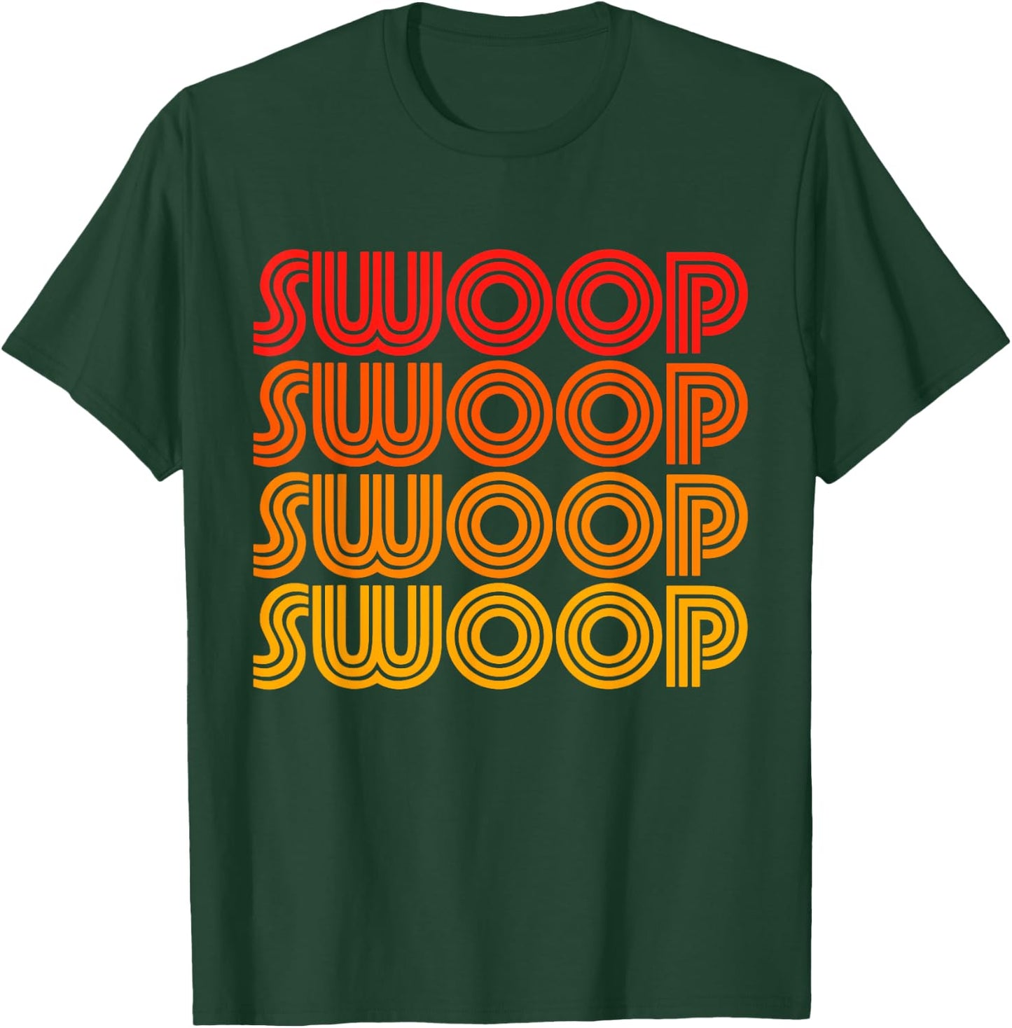 Swoop Funny Bird Wing Fly Avian Snag Odd Word Noise Love Fan T-Shirt - T-Shirt | Forest
