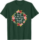 Trust In Lord Scriptural Biblical Christian Proverbs 3 5 T-Shirt - T-Shirt | Forest