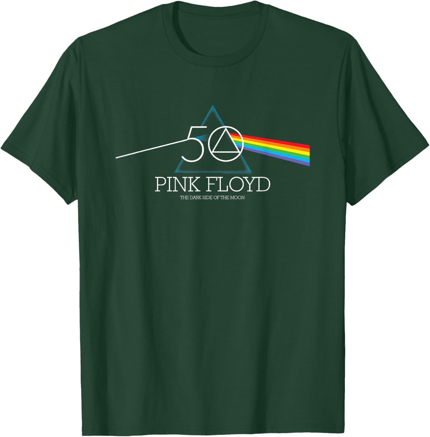 Pink Floyd The Dark Side of The Moon 50th Anniversary Prism T-Shirt - T-Shirt | Forest