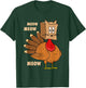 Thanksgiving Turkey Cat Funny Thanksgiving Men Women T-Shirt - T-Shirt | Forest