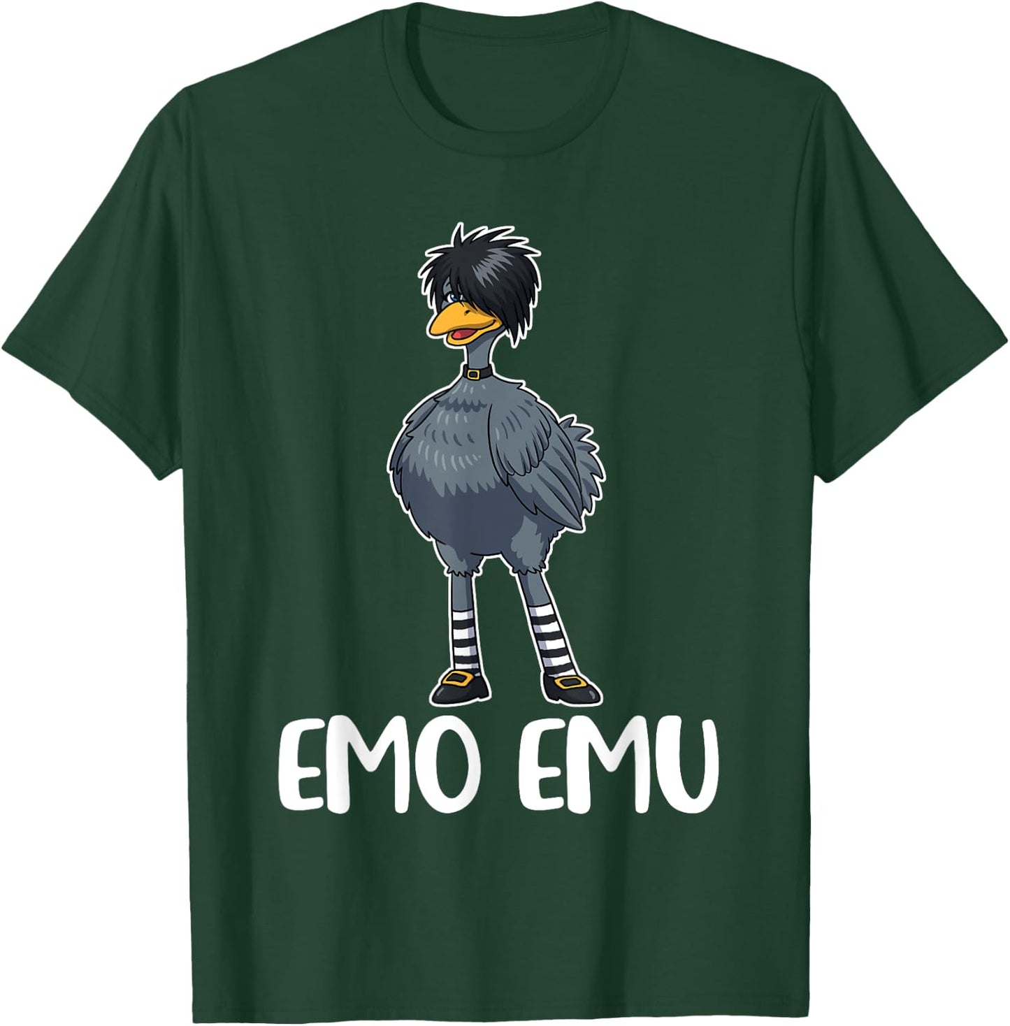 Emo Emu T-Shirt - T-Shirt | Forest