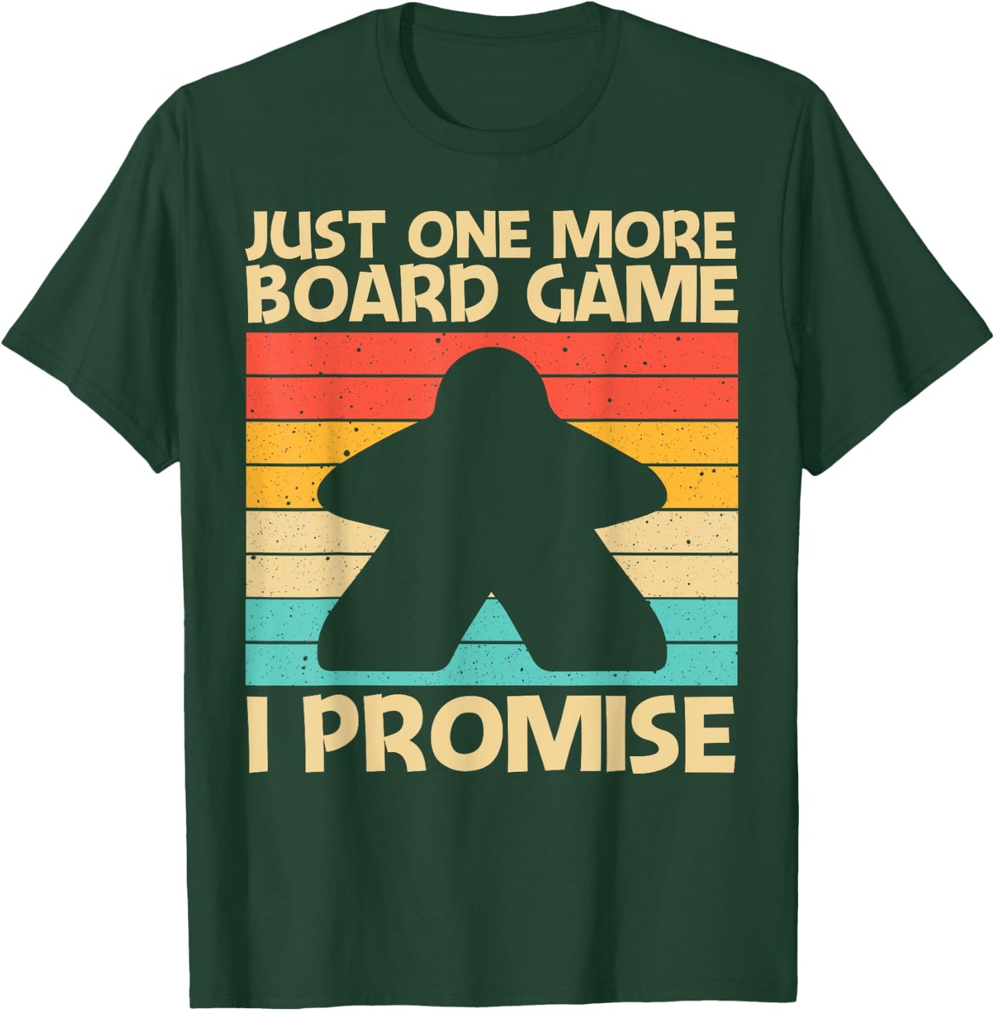 Cool Board Game Art Women Board Gamer Meeple Lovers T-Shirt - T-Shirt | Forest