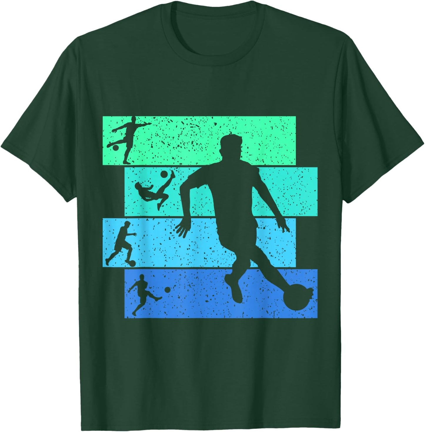 Soccer Boys Kids Men T-Shirt - T-Shirt | Forest