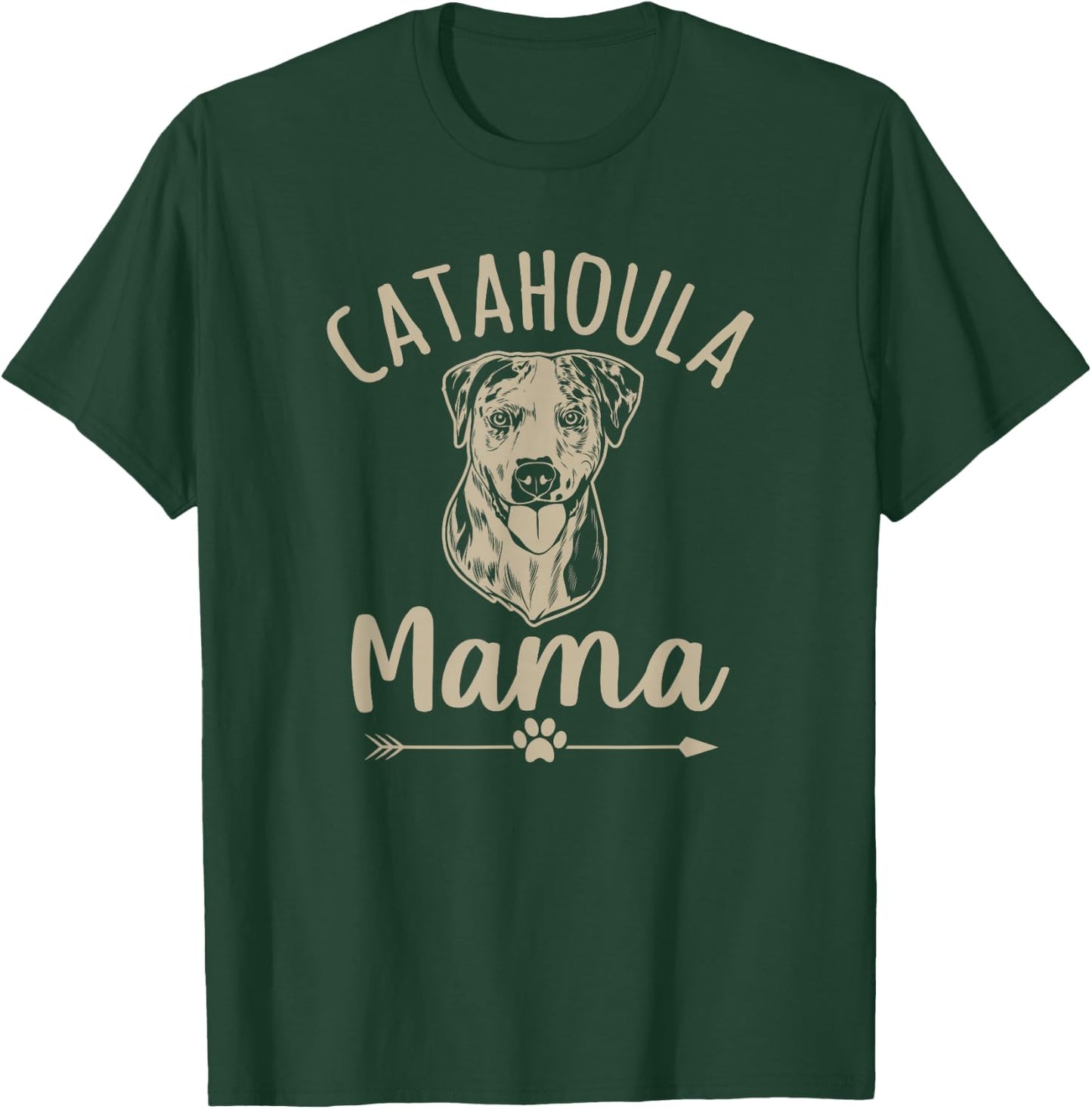 Catahoula Mama Cute Catahoula Leopard Dog Lover T-Shirt - T-Shirt | Forest
