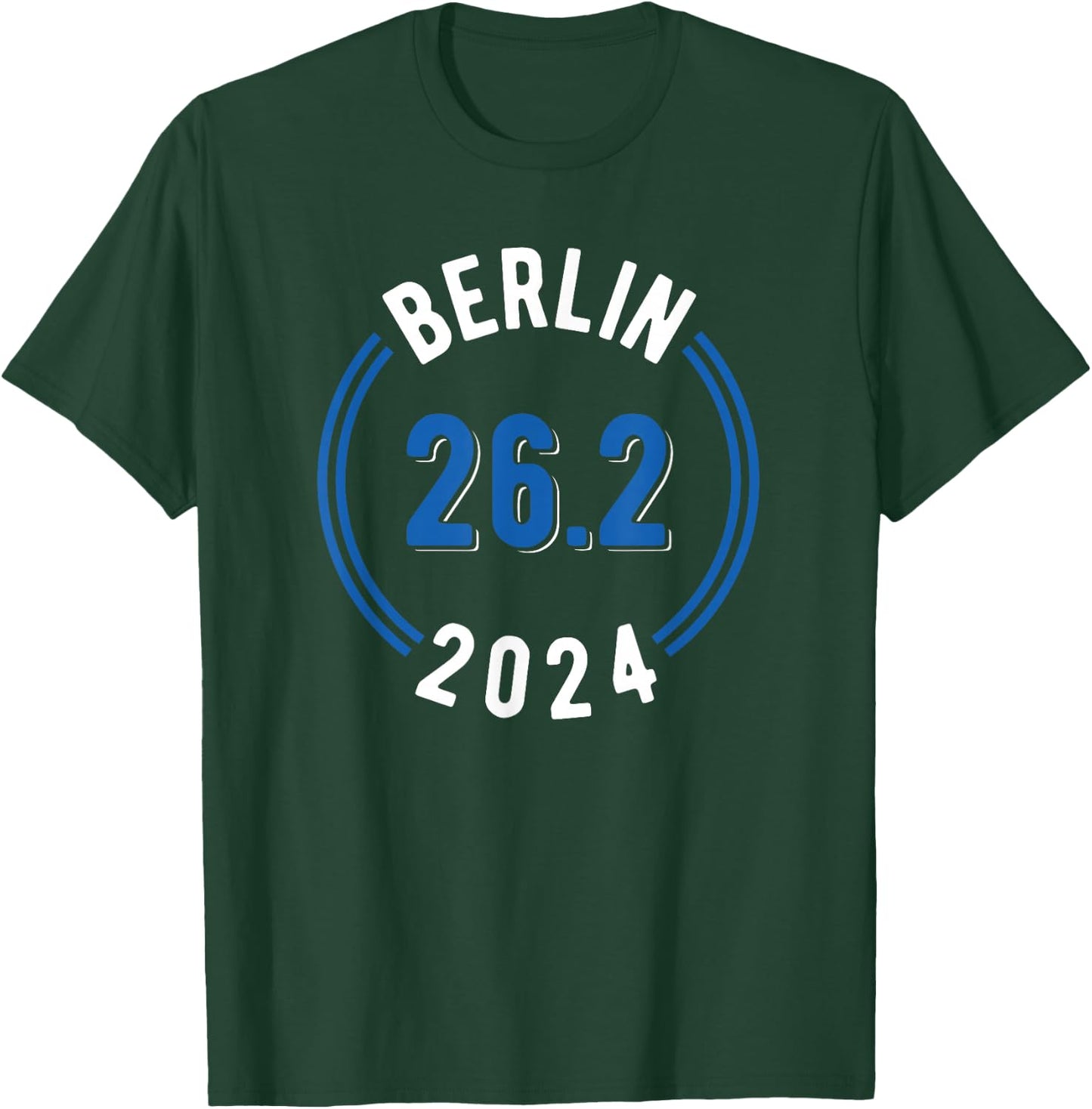 Berlin 2024 Marathon 26.2 T-Shirt - T-Shirt | Forest