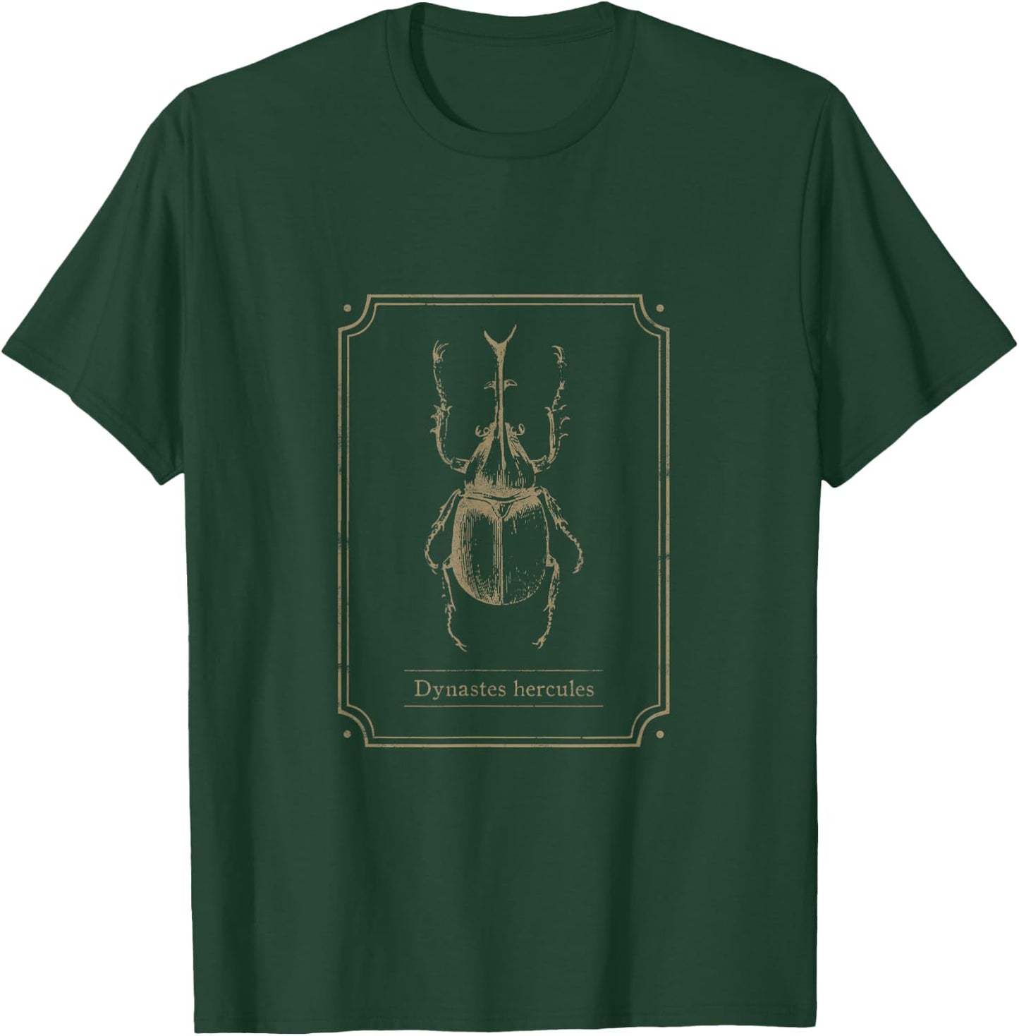 Hercules Beetle Entomologist Bugs Insects Collector T-Shirt - T-Shirt | Forest