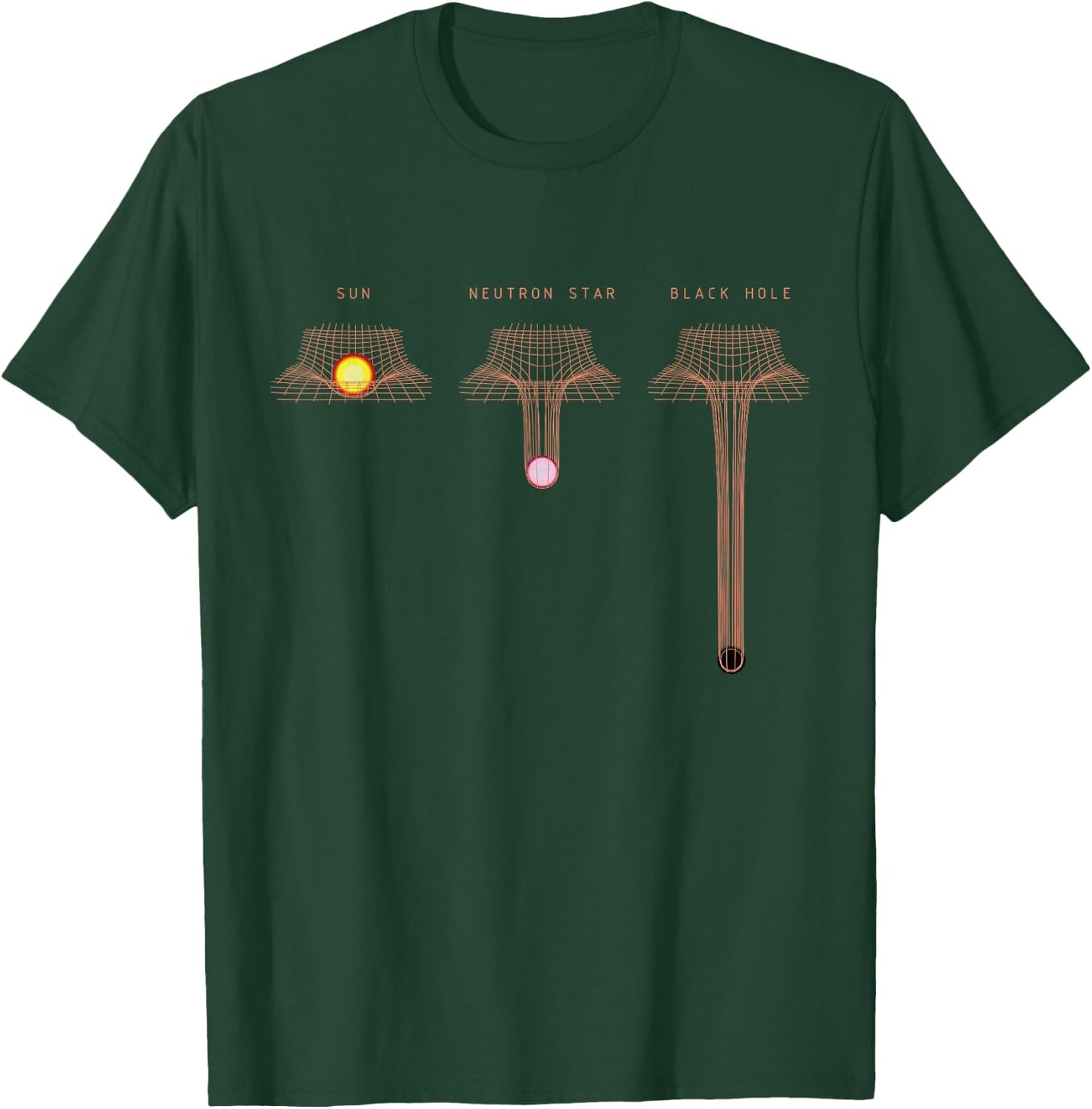 Sun Astrophysics Astronomy Astronomer Constellation T-Shirt - T-Shirt | Forest