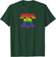 Rainbow Gay Pride Love Philly Liberty Bell 215 Philadelphia T-Shirt - T-Shirt | Forest