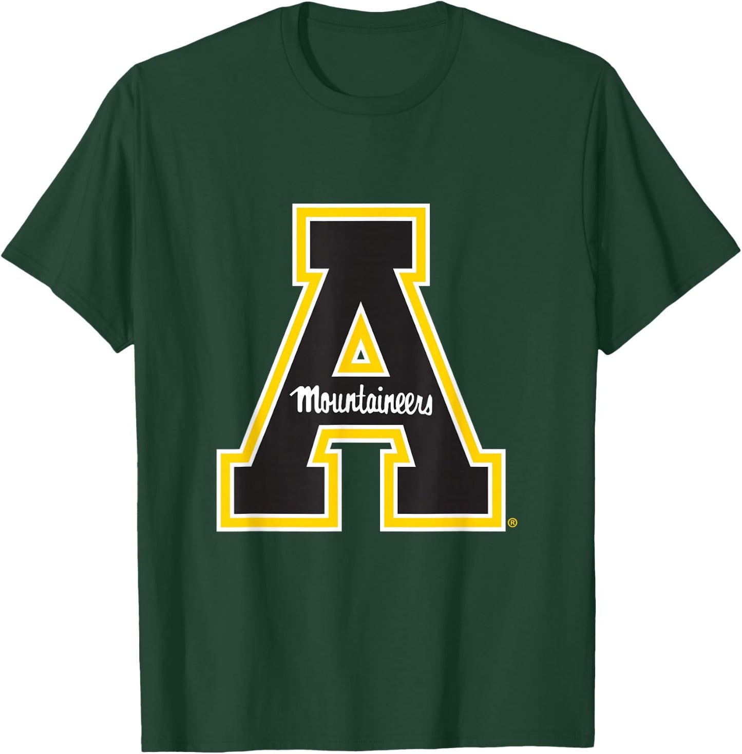 App State Mountaineers | Official University NCAA | PPAPP032 T-Shirt - T-Shirt | Forest