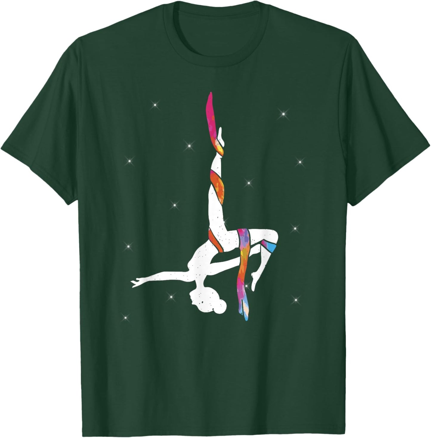 Aerialist - Aerial Silk - Aerial Silk Acrobatics T-Shirt - T-Shirt | Forest