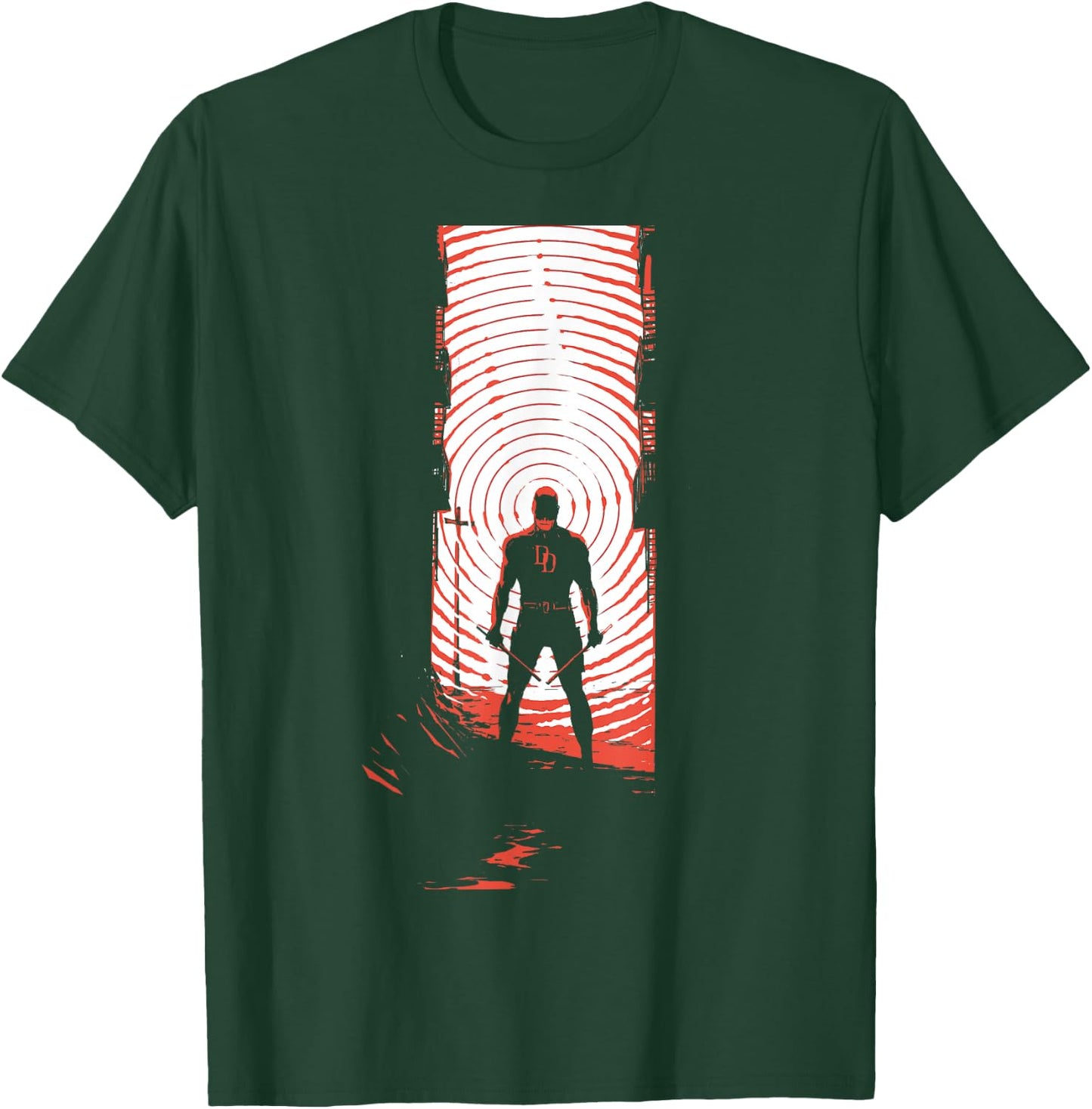 Marvel Daredevil Radar Sense Man Without Fear Variant Cover T-Shirt - T-Shirt | Forest