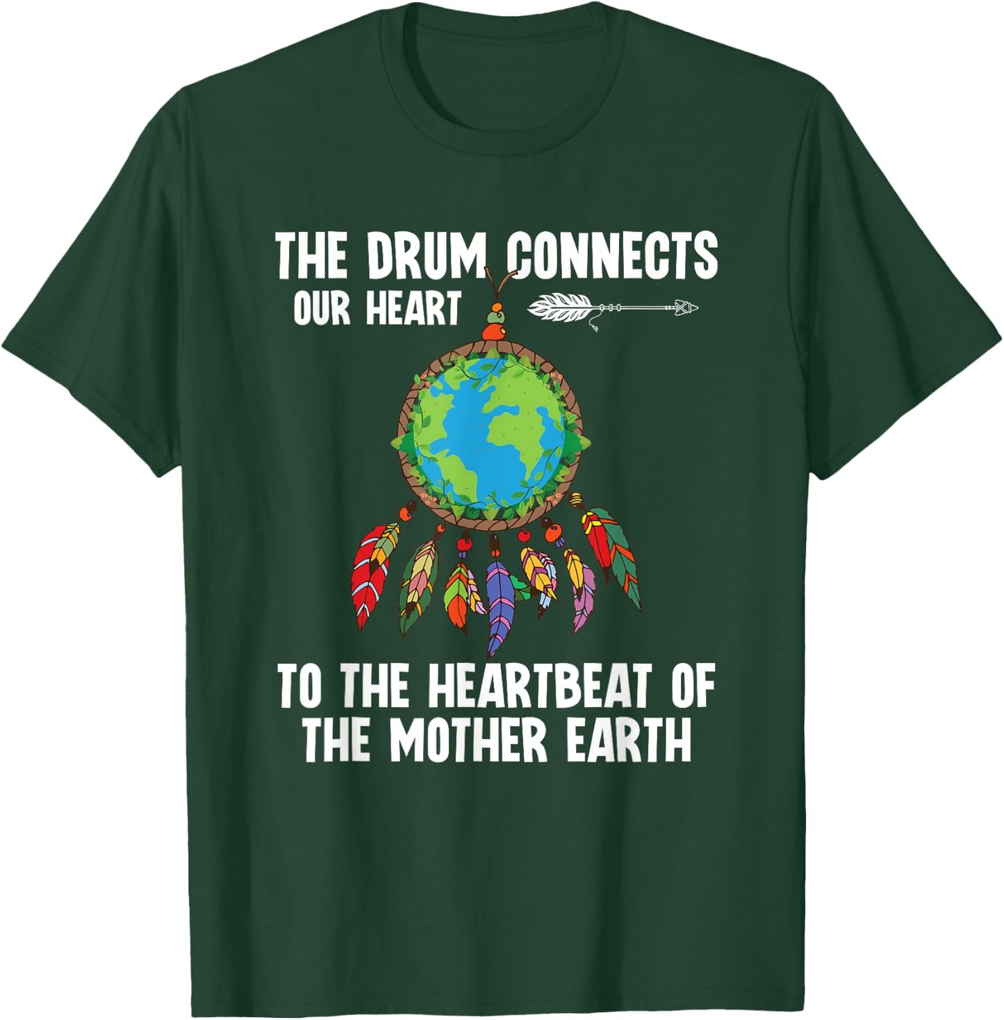 Native American Pride Indigenous Sioux Native American T-Shirt - T-Shirt | Forest