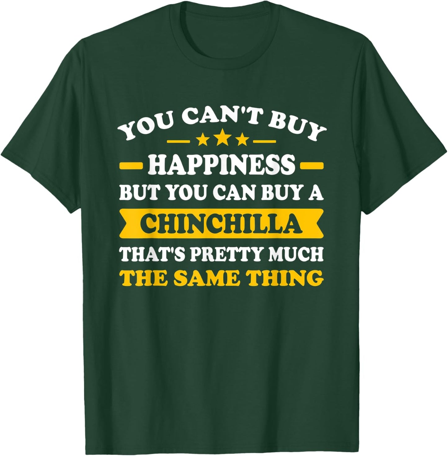 Funny chinchilla lover T-Shirt - T-Shirt | Forest