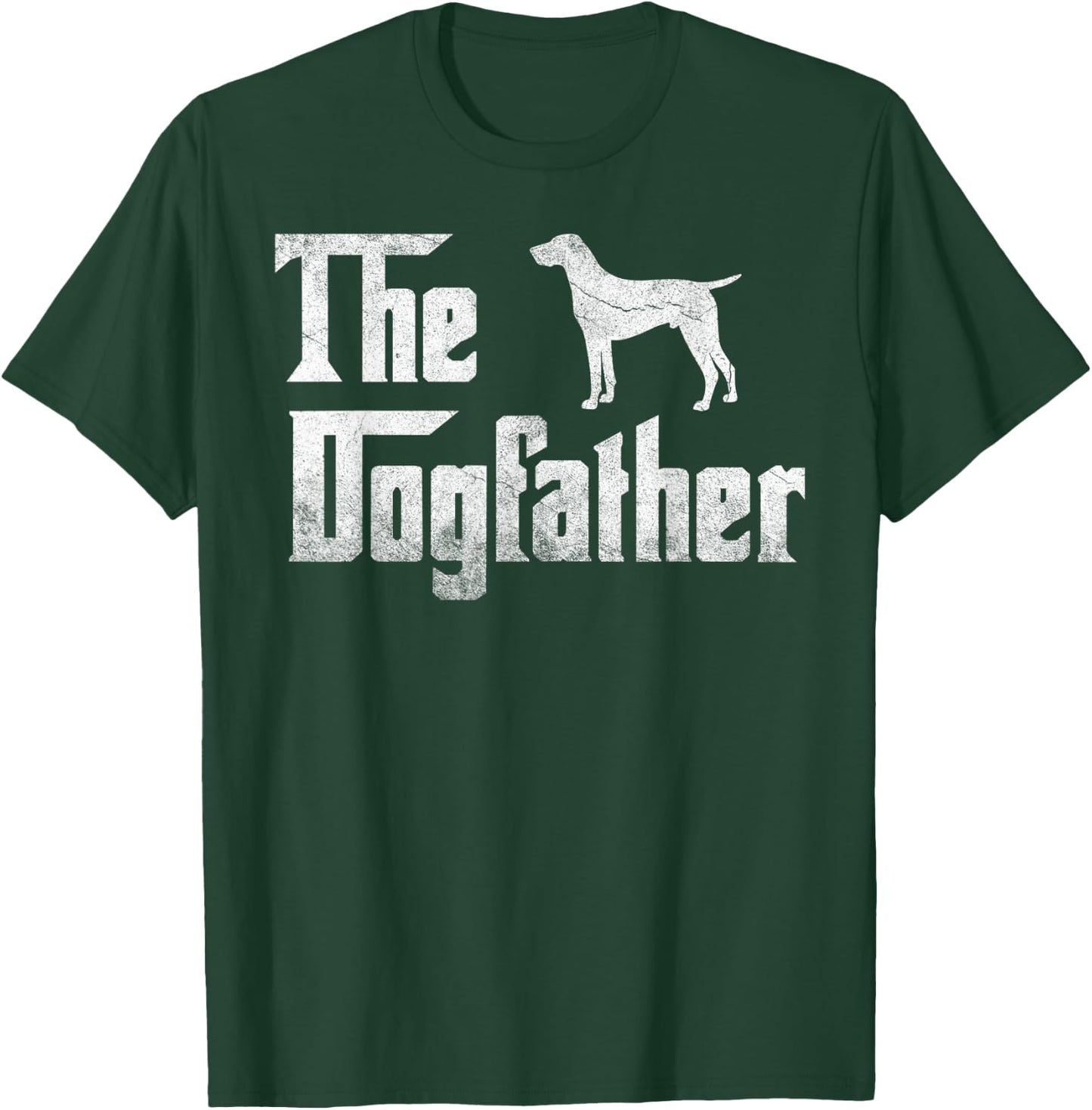 Pointers The Dogfather Funny Father Dog Lover Gift Men T-Shirt - T-Shirt | Forest