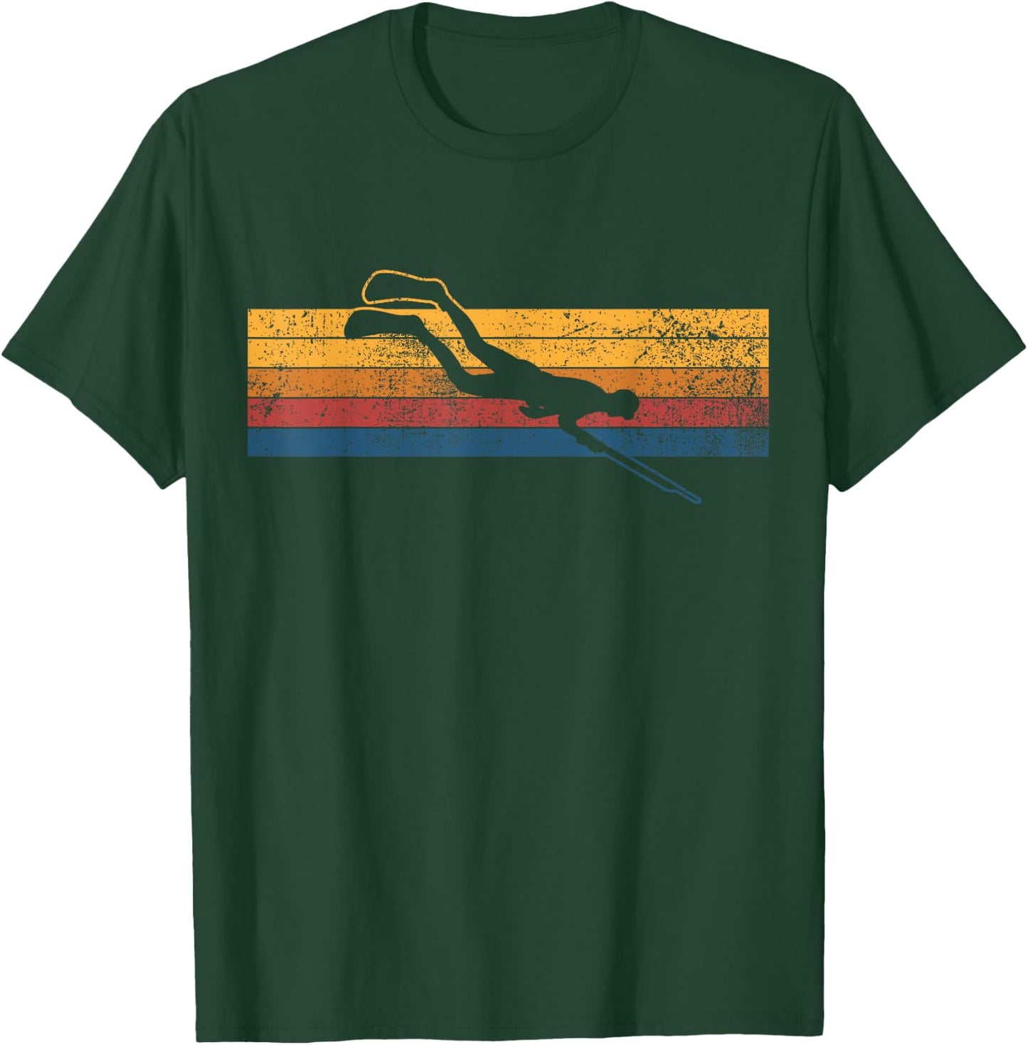Spearfishing Freediving Spearfish T-Shirt - T-Shirt | Forest