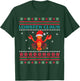 Lobster Claus Ugly Sweater For Lobster Lovers on Christmas T-Shirt - T-Shirt | Forest