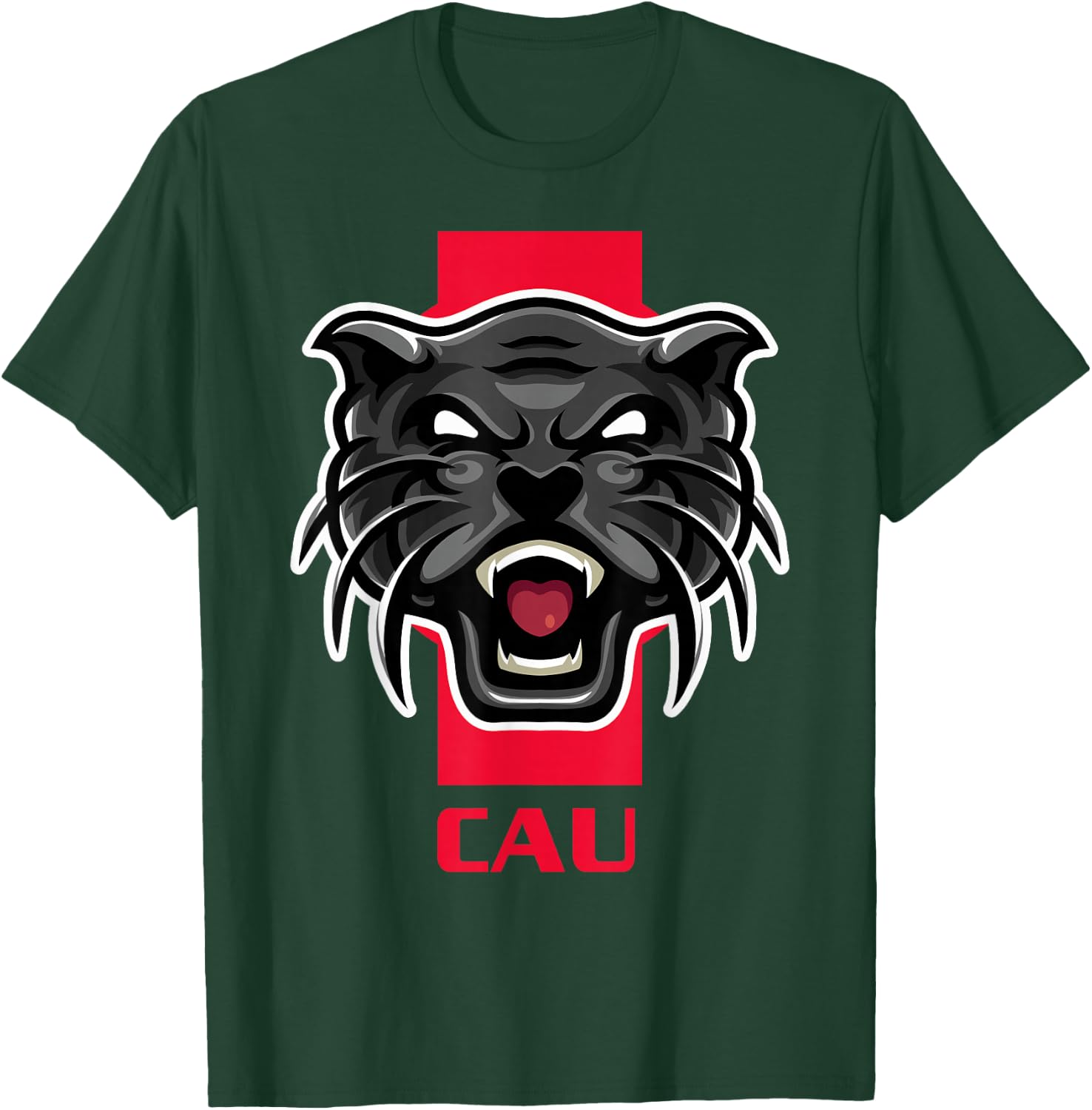CAU Panther Stripe T-Shirt - T-Shirt | Forest