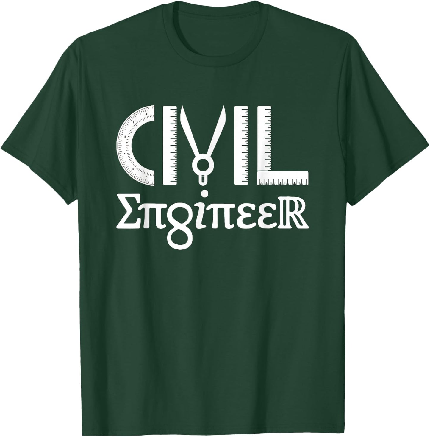 Civil Engineer T-Shirt - T-Shirt | Forest