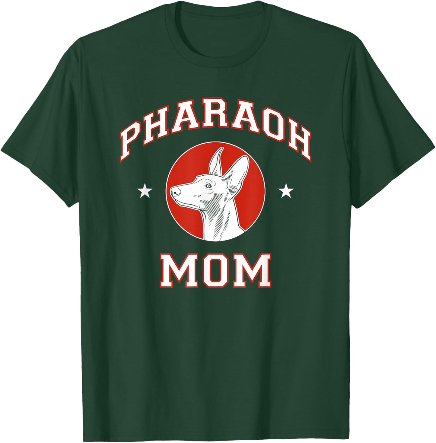 Pharaoh Hound Mom Dog Mother Women Girls Kids T-Shirt - T-Shirt | Forest