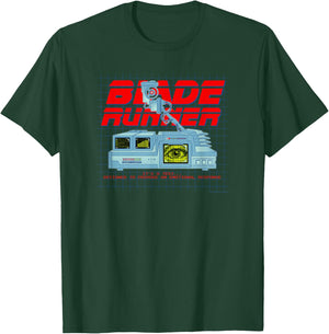 WB100 Blade Runner Provoke an Emotional Response Scan Logo T-Shirt - T-Shirt | Forest