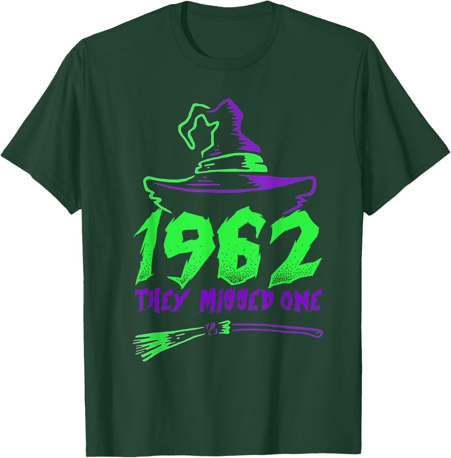 1692 They Missed One Purple Witch Hat for Halloween Party T-Shirt - T-Shirt | Forest