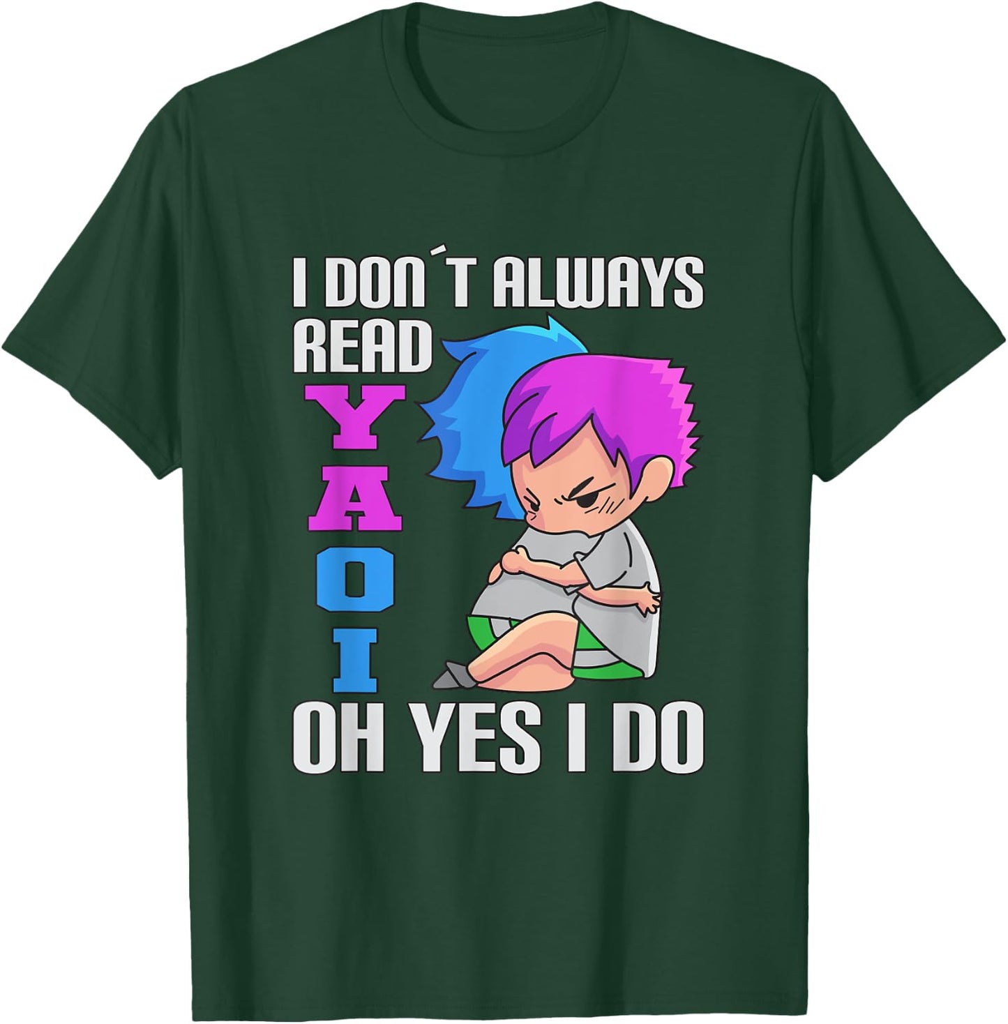 Fujoshi I Yaoi BL Love Manga T-Shirt - T-Shirt | Forest