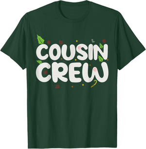 Cousin Crew Christmas T-Shirt - T-Shirt | Forest