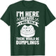 Dumpling Dim Sum Recipes Soup Vegetarian T-Shirt - T-Shirt | Forest