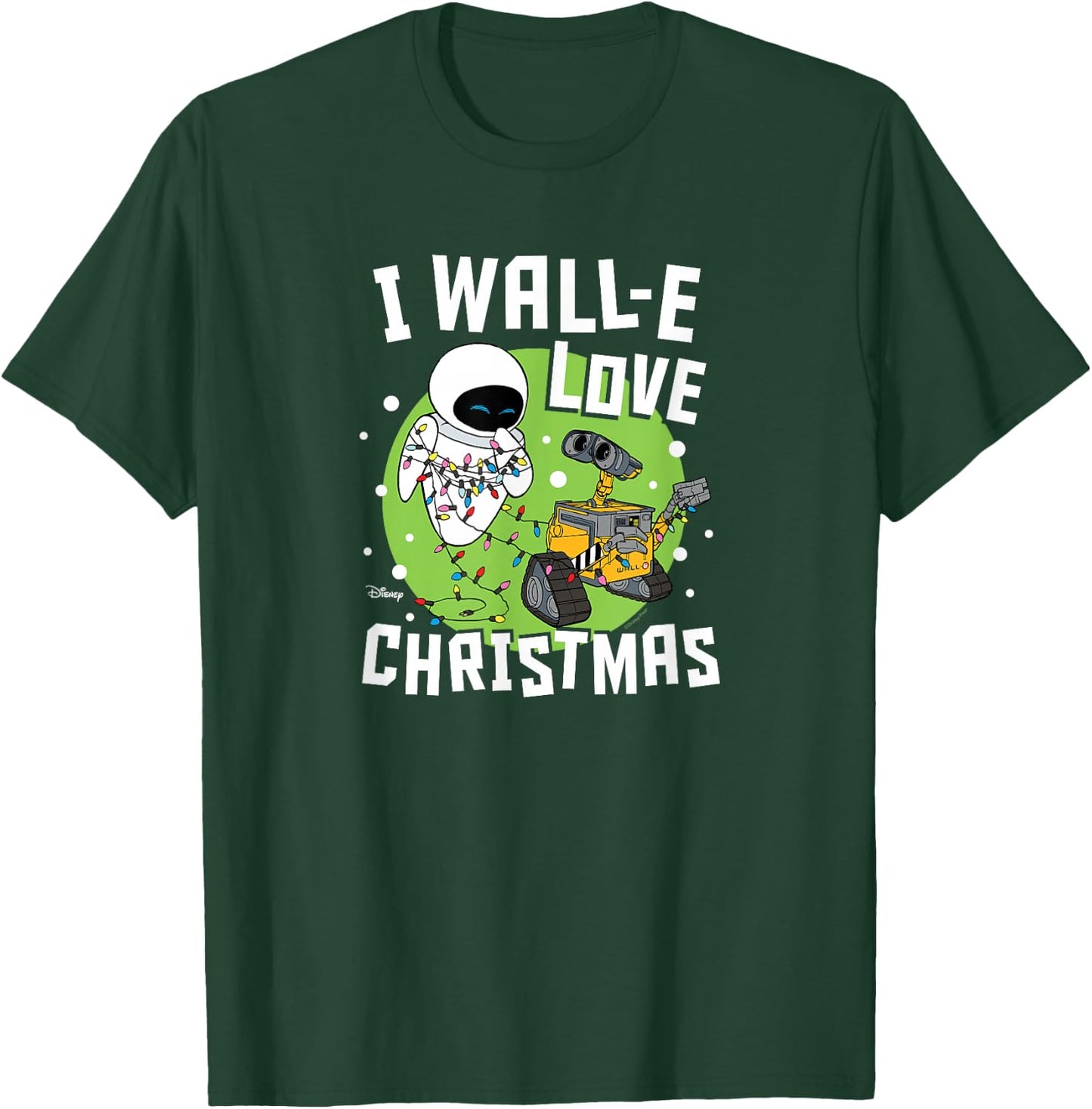 Disney Wall-E - Love Christmas T-Shirt - T-Shirt | Forest