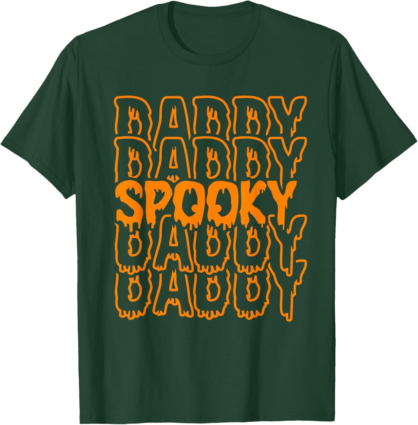 Halloween Dad shirt Spooky Daddy Vibes Funny Dad Halloween T-Shirt - T-Shirt | Forest