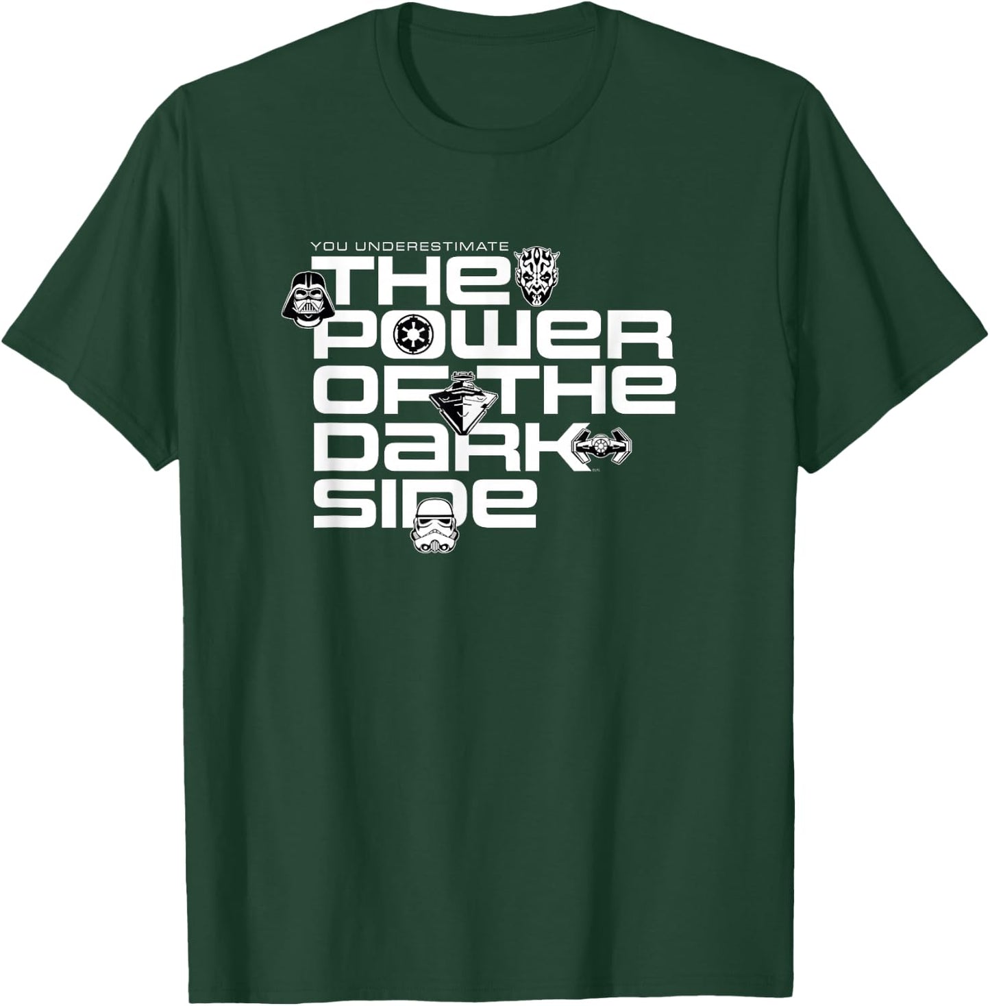 Star Wars Sith You Underestimate the Power of the Dark Side T-Shirt - T-Shirt | Forest