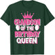 Grandson Of The Birthday Queen Celebration Family Matching T-Shirt - T-Shirt | Forest