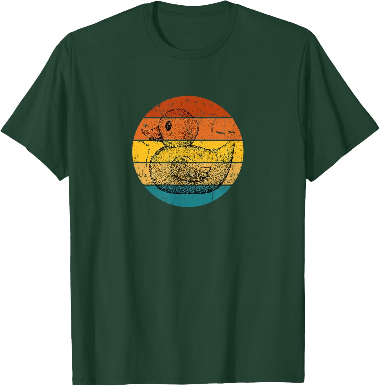 Duck Duck Retro Rubber Ducky Funny Meme T-Shirt - T-Shirt | Forest