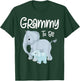 Grammy To Be Elephant Baby Grammy Cute T-Shirt - T-Shirt | Forest