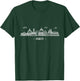 Italy Rome Venezia Roma Colosseum Skyline Souvenir Italian T-Shirt - T-Shirt | Forest