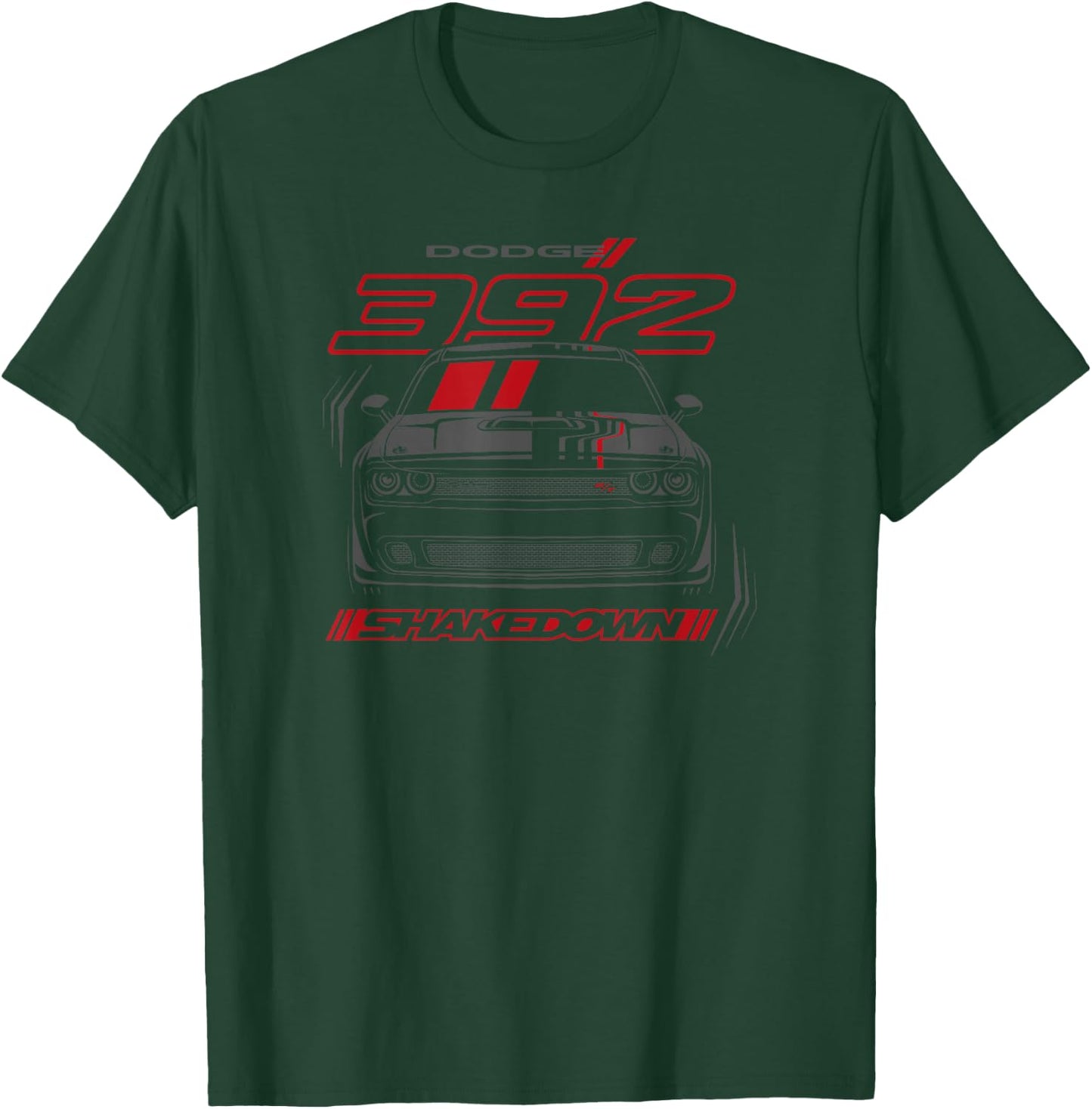 Dodge Challenger 392 Shakedown, Last Call T-Shirt - T-Shirt | Forest