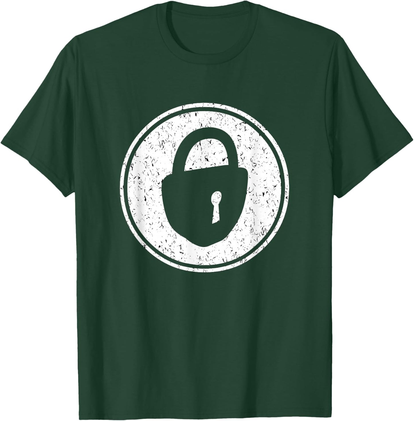Locksmith Padlock Lock T-Shirt - T-Shirt | Forest