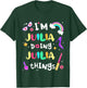 I'm Julia Doing Julia Things Cute Girls Personalized Name T-Shirt - T-Shirt | Forest