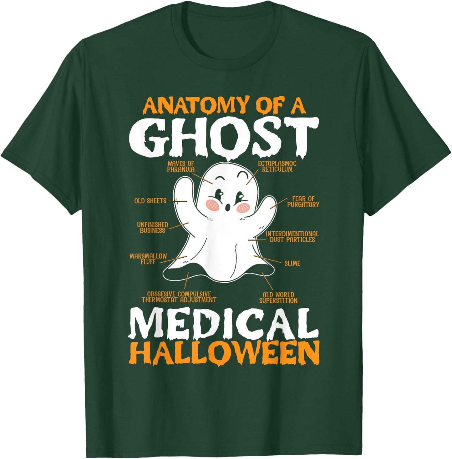 Medical Halloween Trick Or Treat Healthcare Doctor Nurse T-Shirt - T-Shirt | Forest